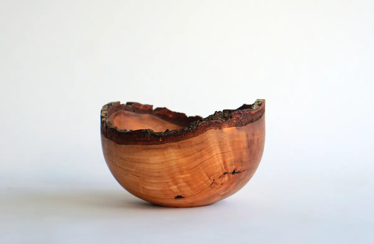 Wooden bowl