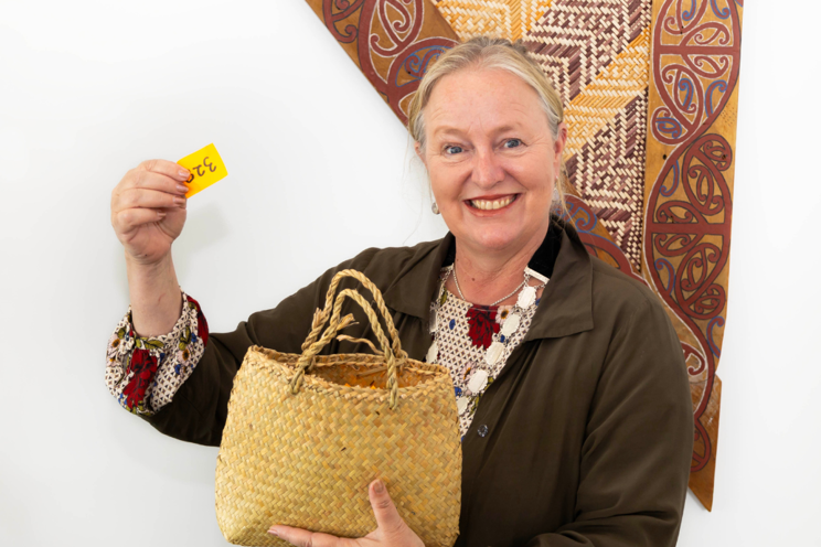 Mayor Janet Holborow And The Winning Ticket