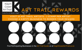 Art trail rewards card