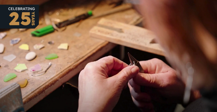 Diane Connal Making Jewellery